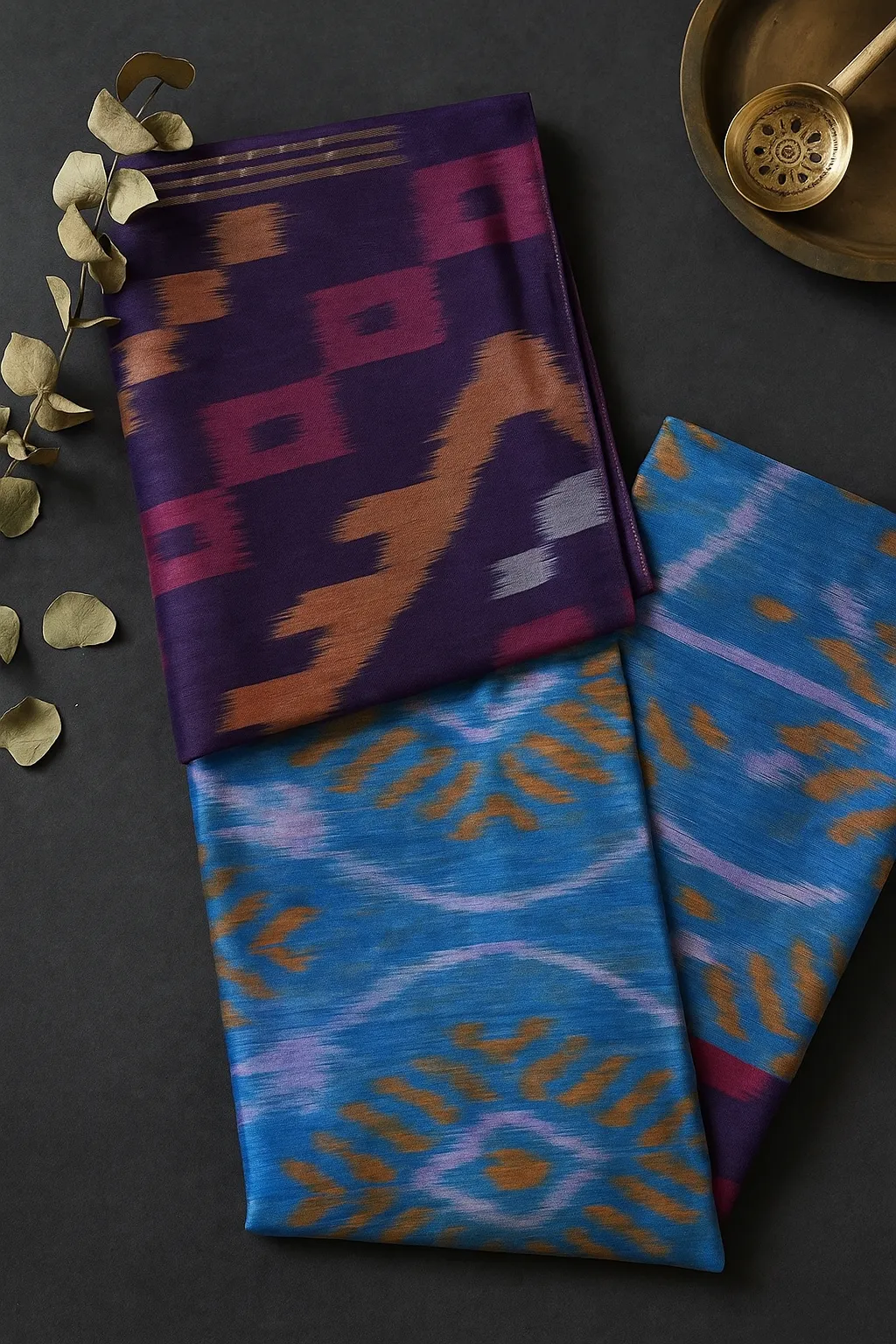 Contemporary Abstract Pochampally Saree